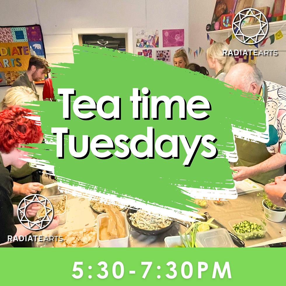 Teatime Tuesday LGBTQ+ Social Cooking