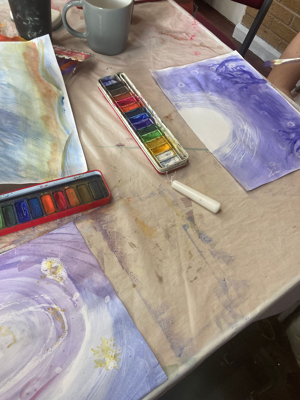 More work during another Youth Voices session