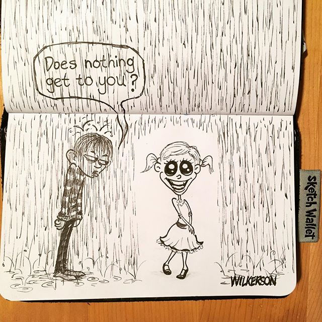 Some people..._(_sketchwallet doodle) #dailysketch . . .