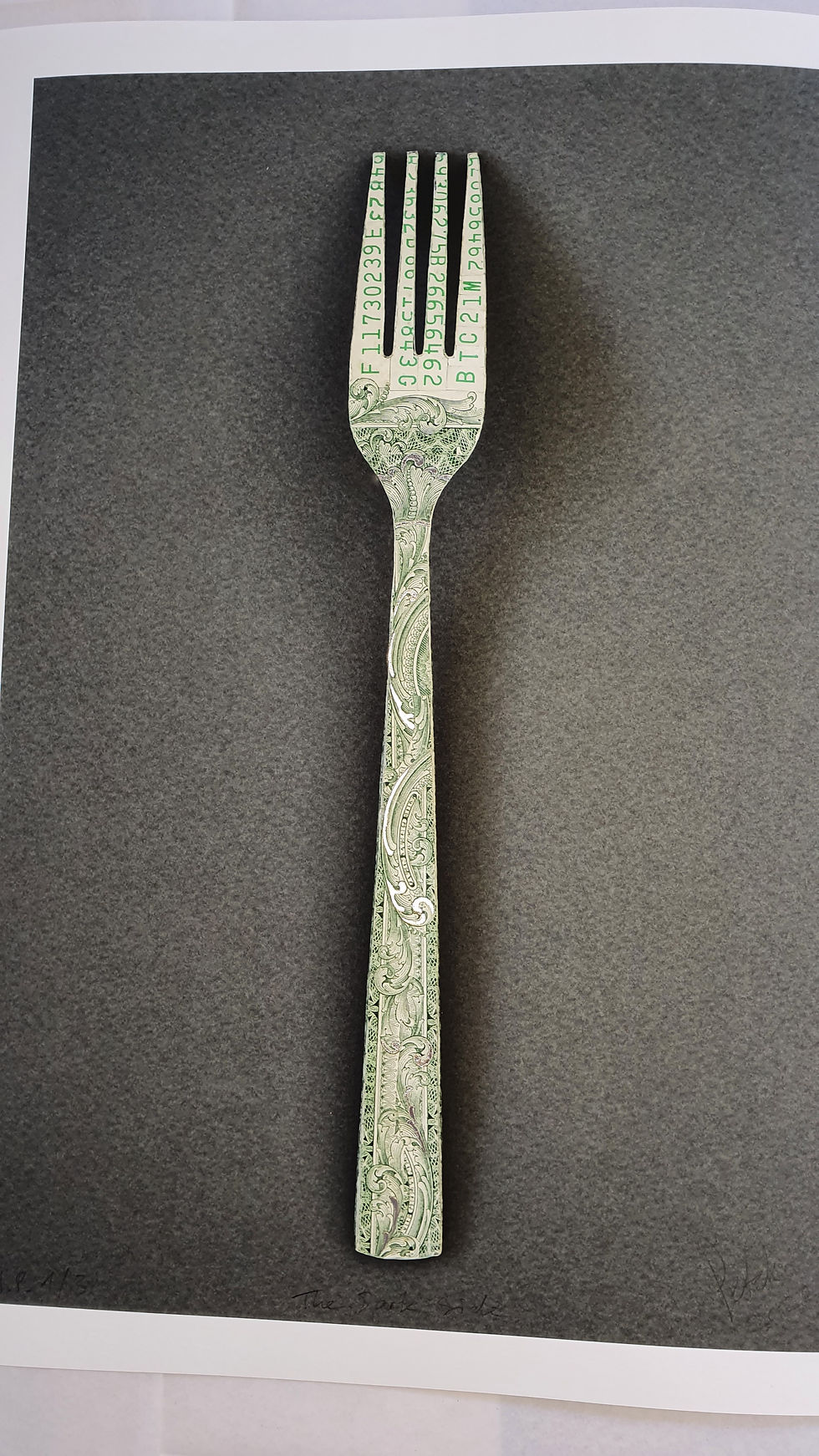 Thumbnail: "Soft Money on a Hard Fork" - Ltd ed of 21