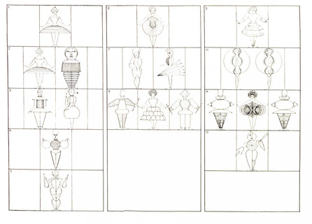 1928. Schlemmer, Oskar. Bauhaus Archiv, Berlin.