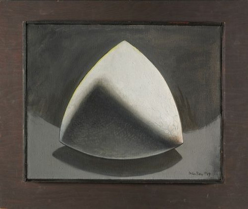 Man Ray, Shakespearean Equation, All’s Well that Ends Well, 1948. Oil on canvas, 41x50cm