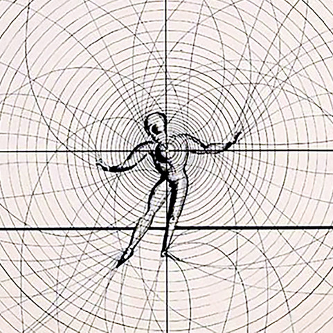 1928. Schlemmer, Oskar. Bauhaus Archiv, Berlin.