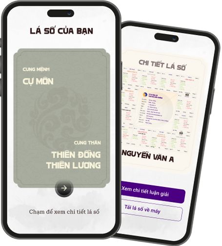 Giao diện app Thái Âm