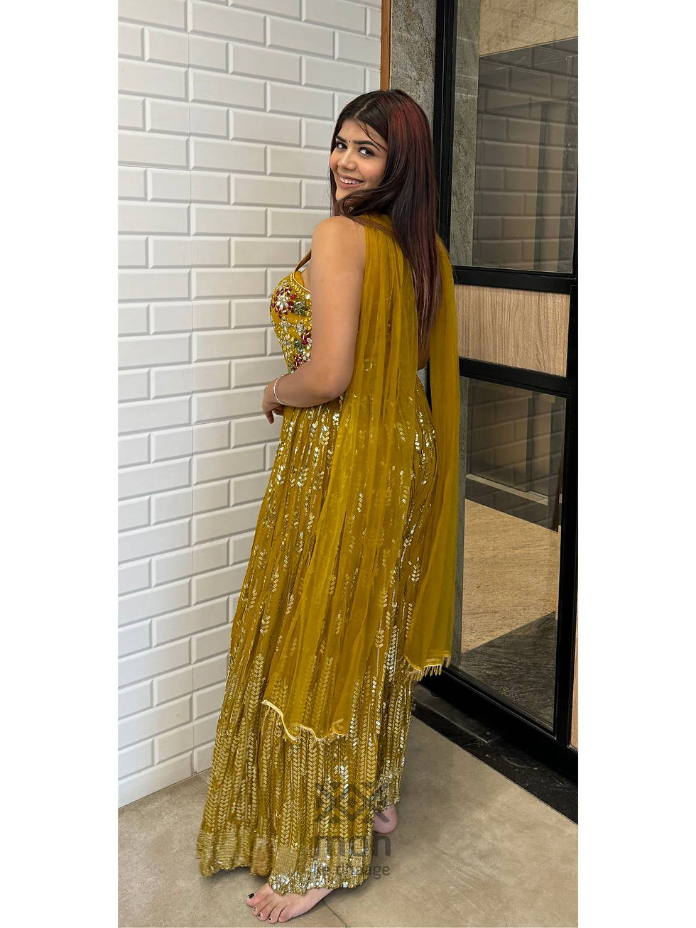 Thumbnail: Yellow mustard jumpsuit | Moh Ke Dhaage