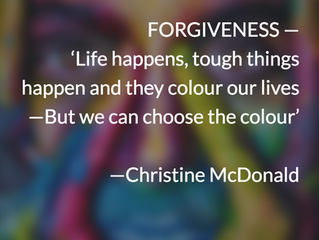 Blog 44: Forgiveness