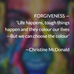 Blog 44: Forgiveness