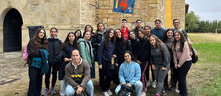 Los adolescentes peregrinan a la Santa Espina