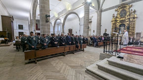 La Guardia Civil celebra la misa en honor a la Virgen del Pilar