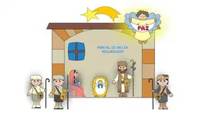 BELÉN RECORTABLE 2022