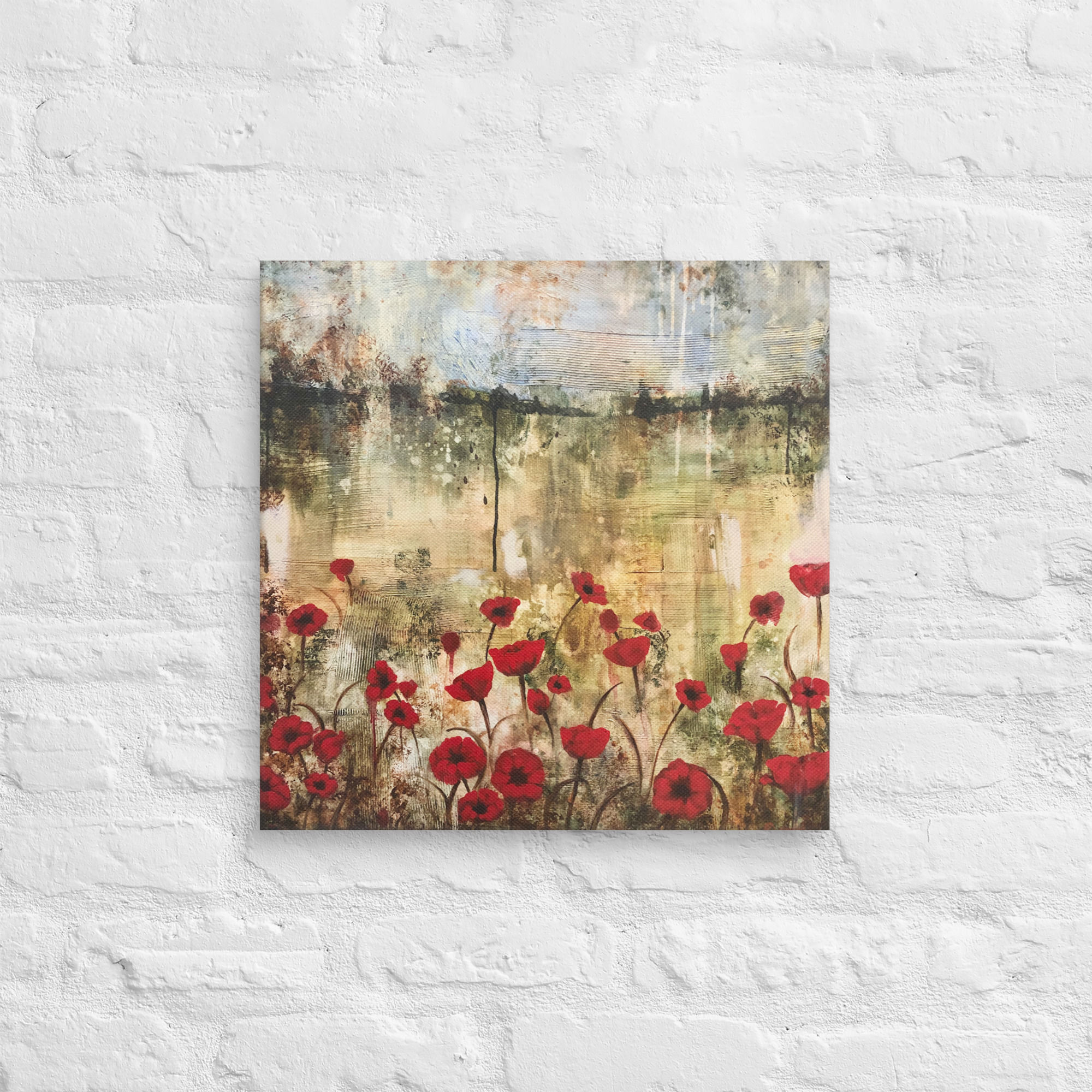 Poppies 1 - Canvas