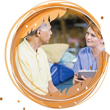 Psychosocial support for people living with cancer.