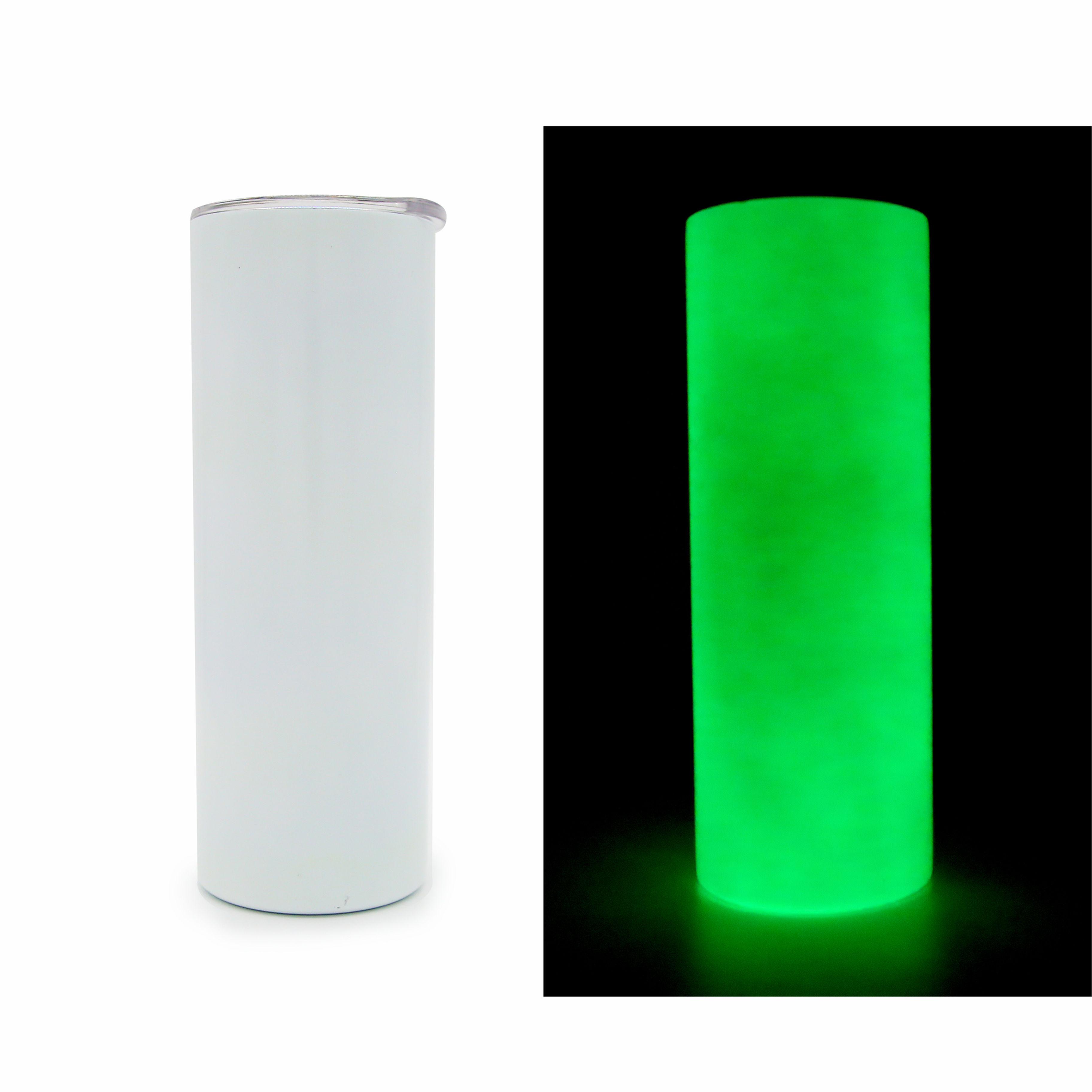 20oz Glow In The Dark (white to green)Tumbler