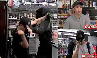 Las Vegas vape store owner defends himself by using a knife to stab  would-be robber