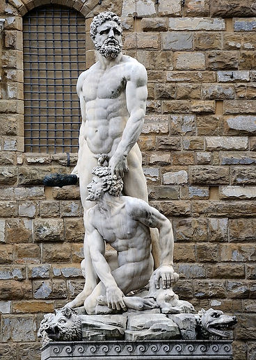 Hércules y Caco - Baccio Bandinelli, Piazza della Signoria, Florencia (1525-1534).jpg