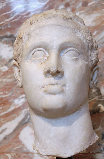 Busto de Ptolomeo XII Auletes - (s. I a. C.) Museo del Louvre.jpg
