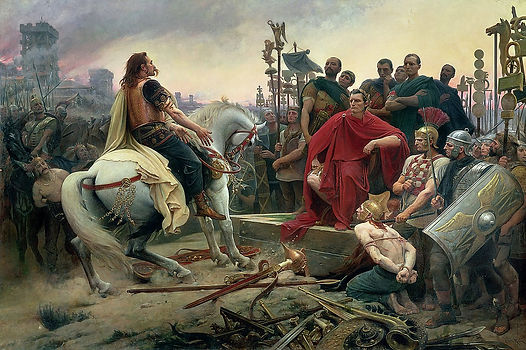 Vercingetórix se rinde ante César - (1899) Lionel Royer.jpg