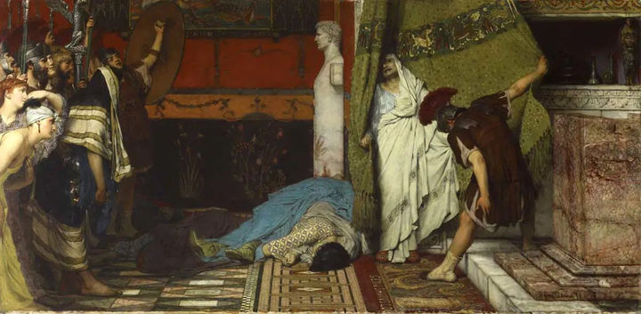 Un emperador romano - Lawrence Alma-Tadema (1871).jpg