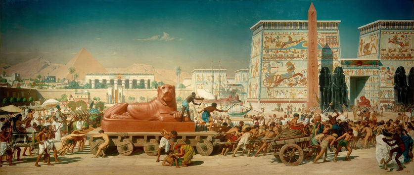 Israelitas en Egipto - Edward John Poynter (1867).jpg