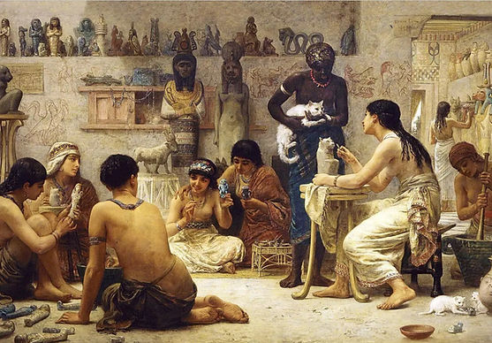 Los dioses y sus hacedores - (1878) Edwin Long.jpg