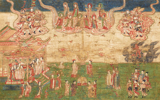 Nacimiento de Mani - Dinastía Yuan o Ming, China (s. XIV).jpg
