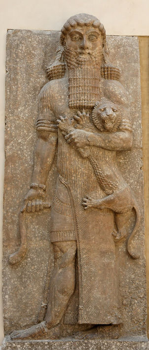Gilgamesh - Palacio de Sargón II (c. 720-700 a.C.).jpg