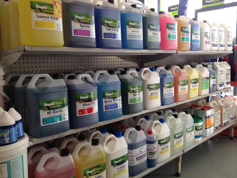 cleaning chemicals