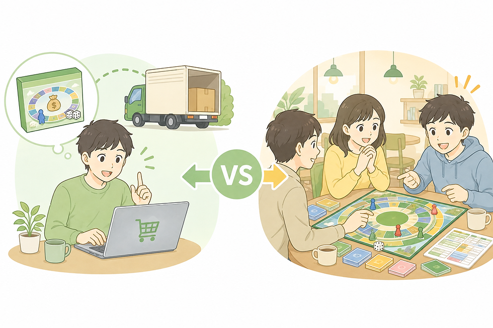 キャッシュフローゲームの入手方法とルールを学び遊ぶ人々