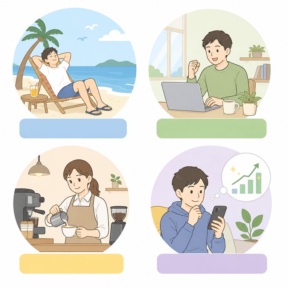 FIREの種類と自分に合った選び方を表す4つのライフスタイル