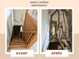 Création et Mise en place d'un nouveau garde corps.