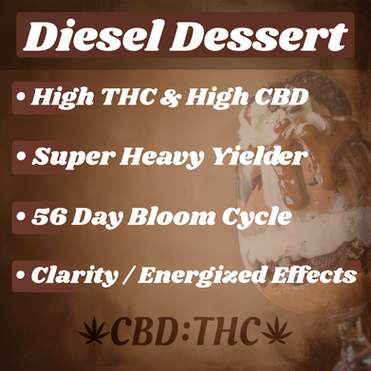 Diesel Dessert mixed ratio strain