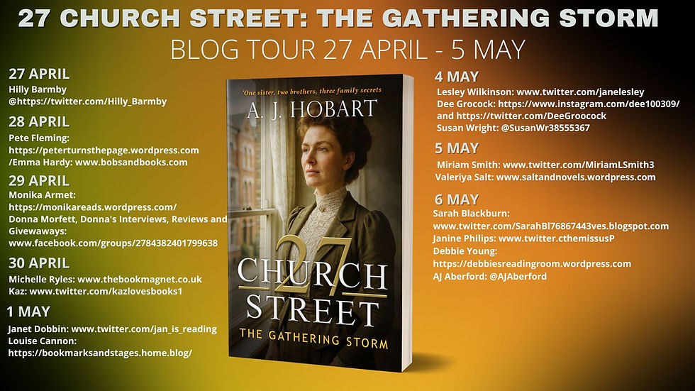 Blog Tour: 27 Church Street, AJ Hobart