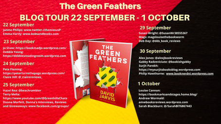 Blog Tour: The Green Feathers, David Jarvis
