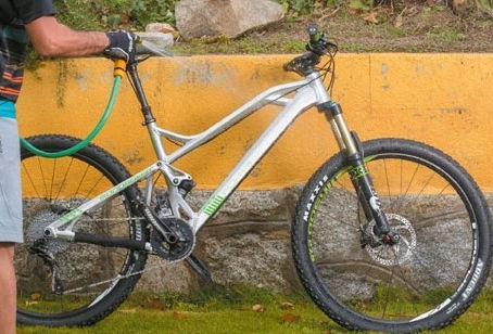 Lavar la bici