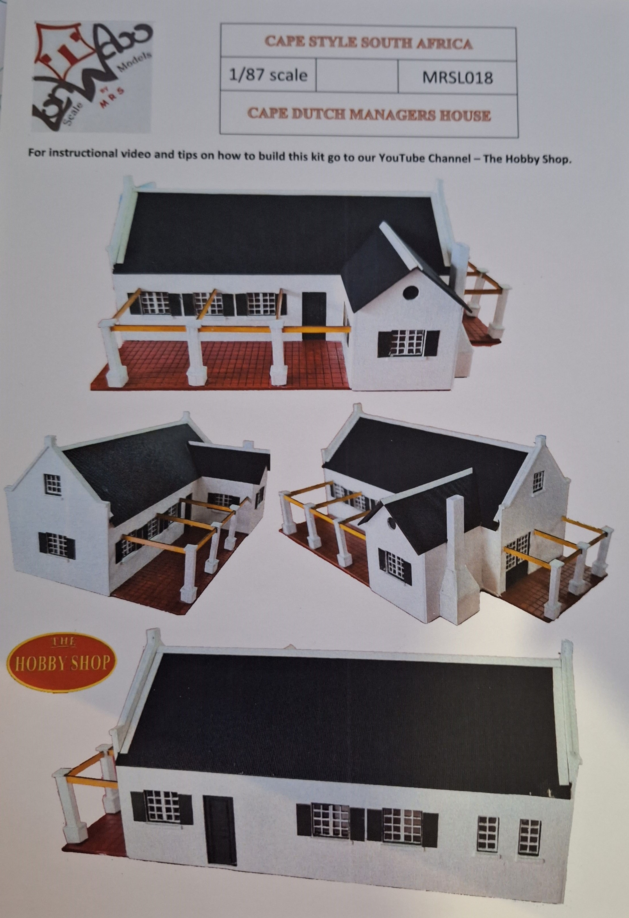 Cape Dutch Managers House