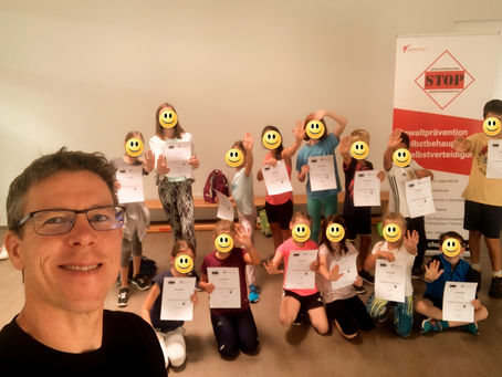 Selbstverteidigung beim Sommerferienprogramm