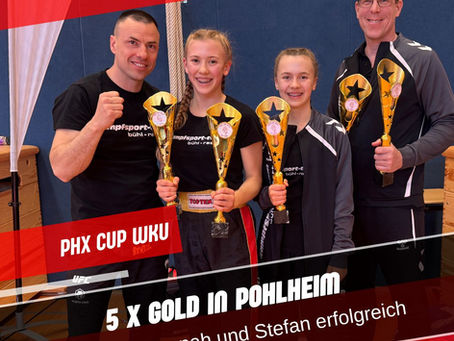 Erfolgreiches Wochenende beim PHX Cup der WKU in Pohlheim