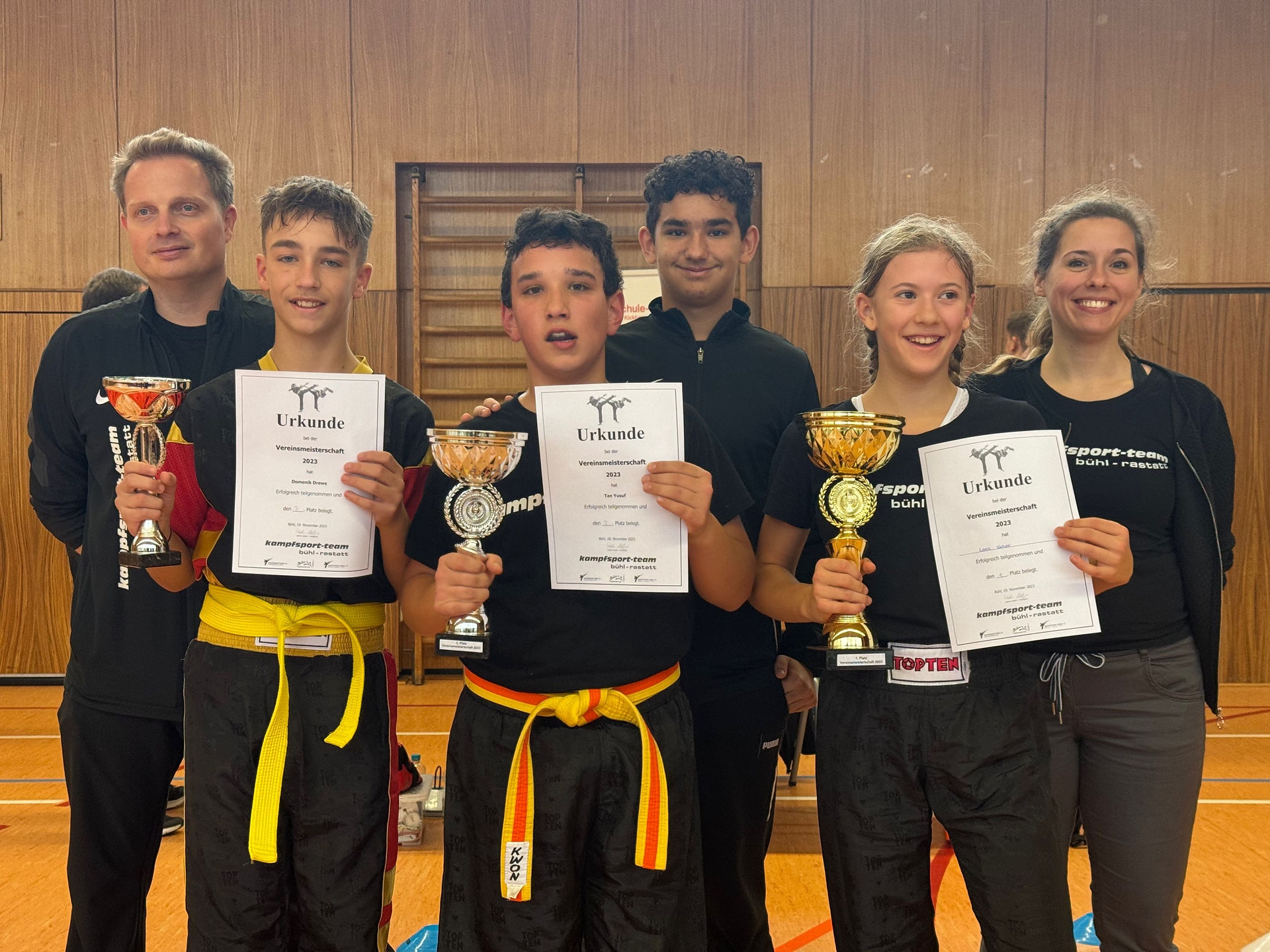 Kampfsport Bühl: Bild von der Vereinsmeisterschaft 2023