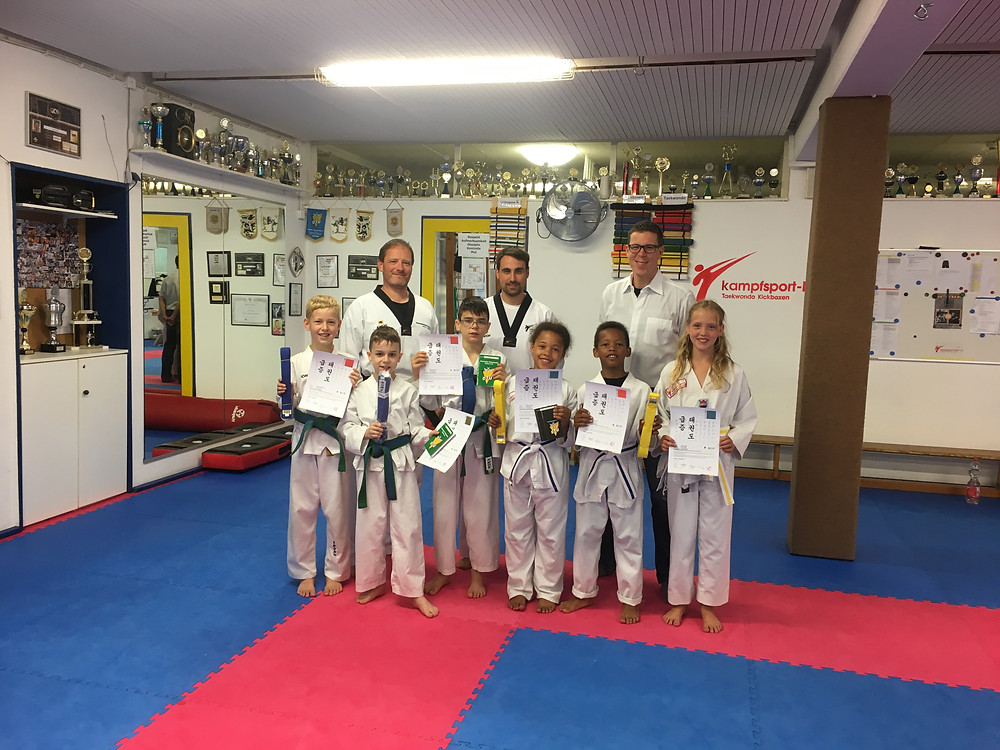 Taekwondo Gürtelprüfung