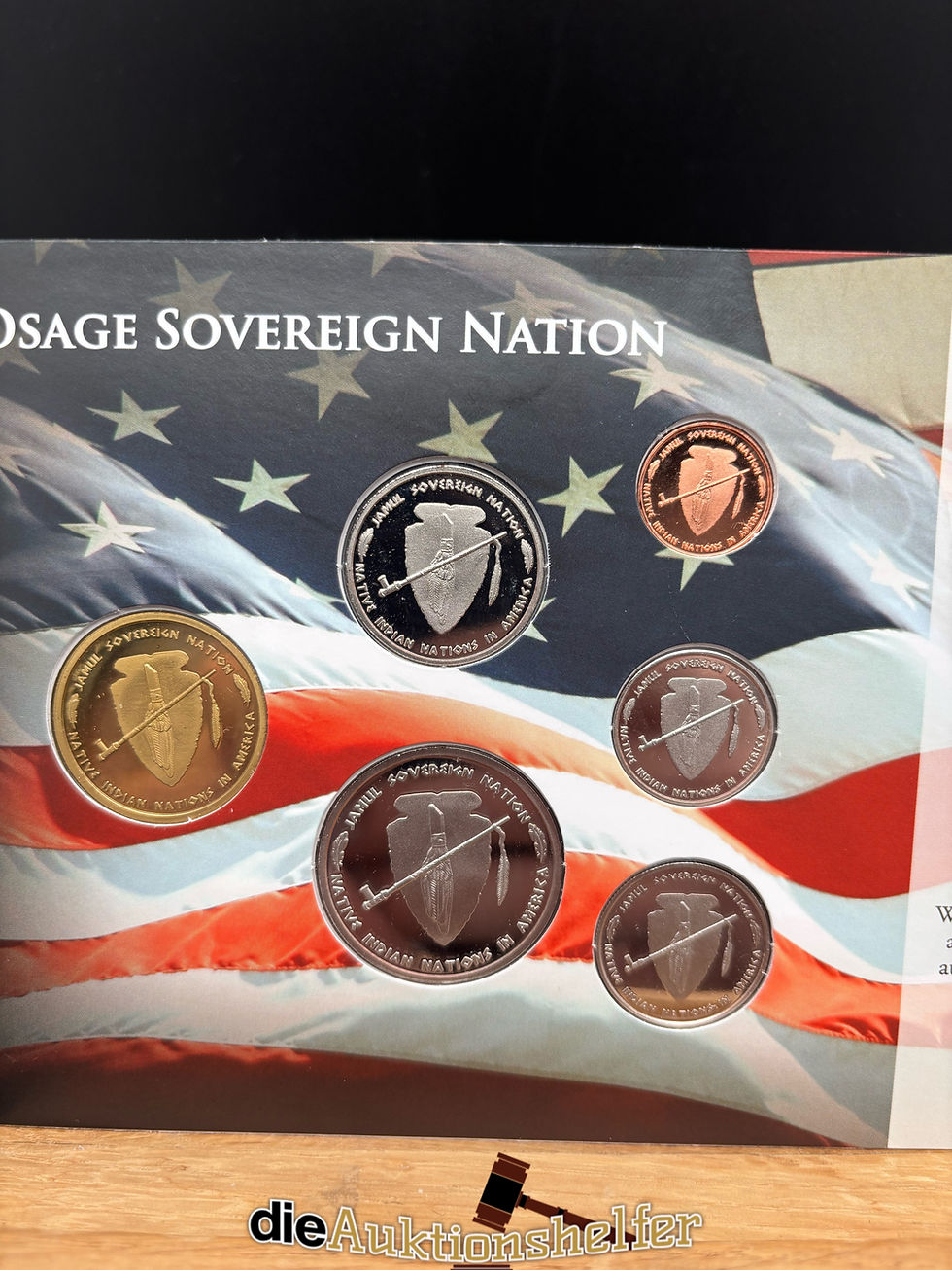 Miniaturbild: 2022 Native American Uncirculated Coin Set, Osage