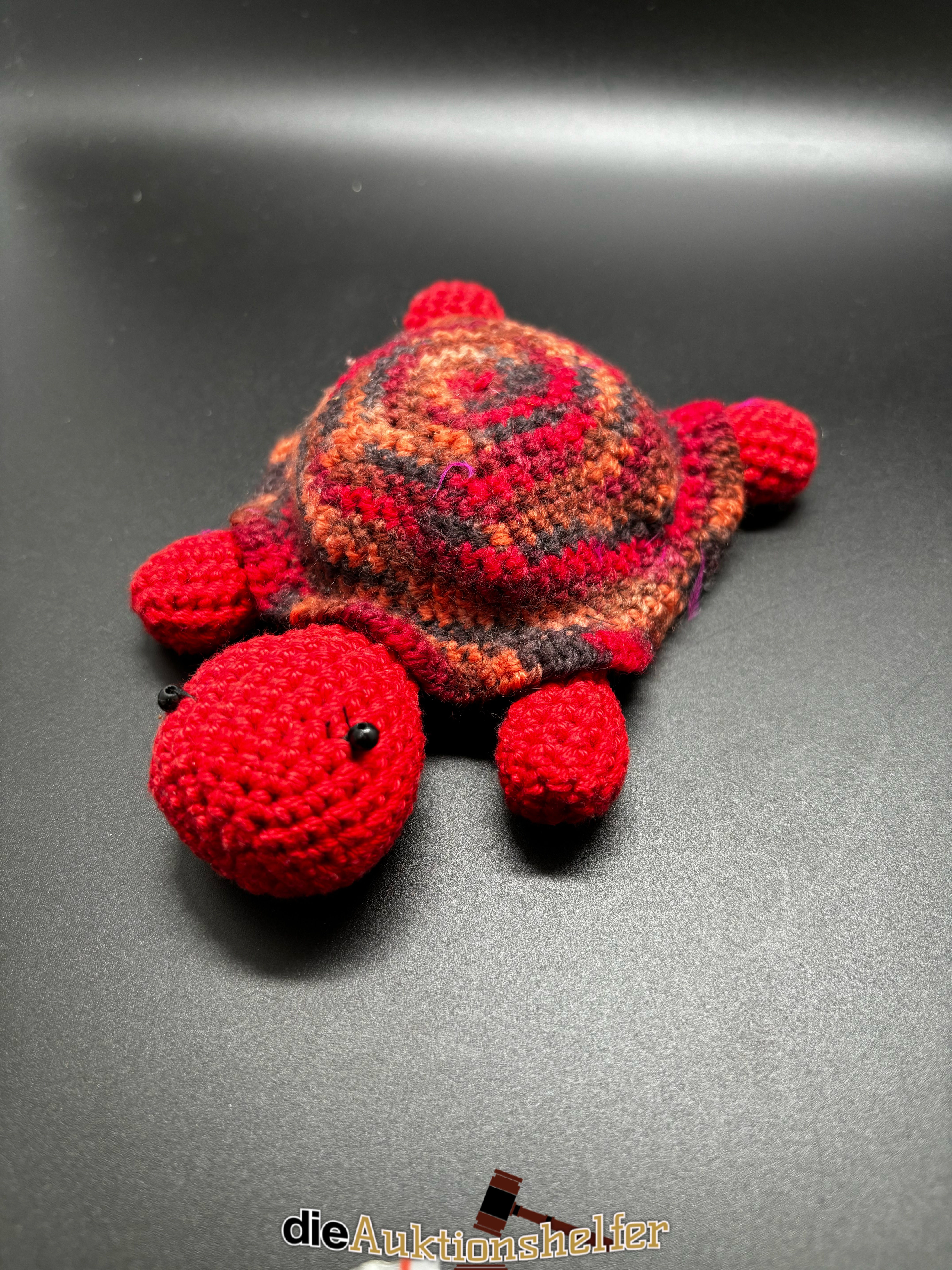 Selbstgehäkelte Schildkröte