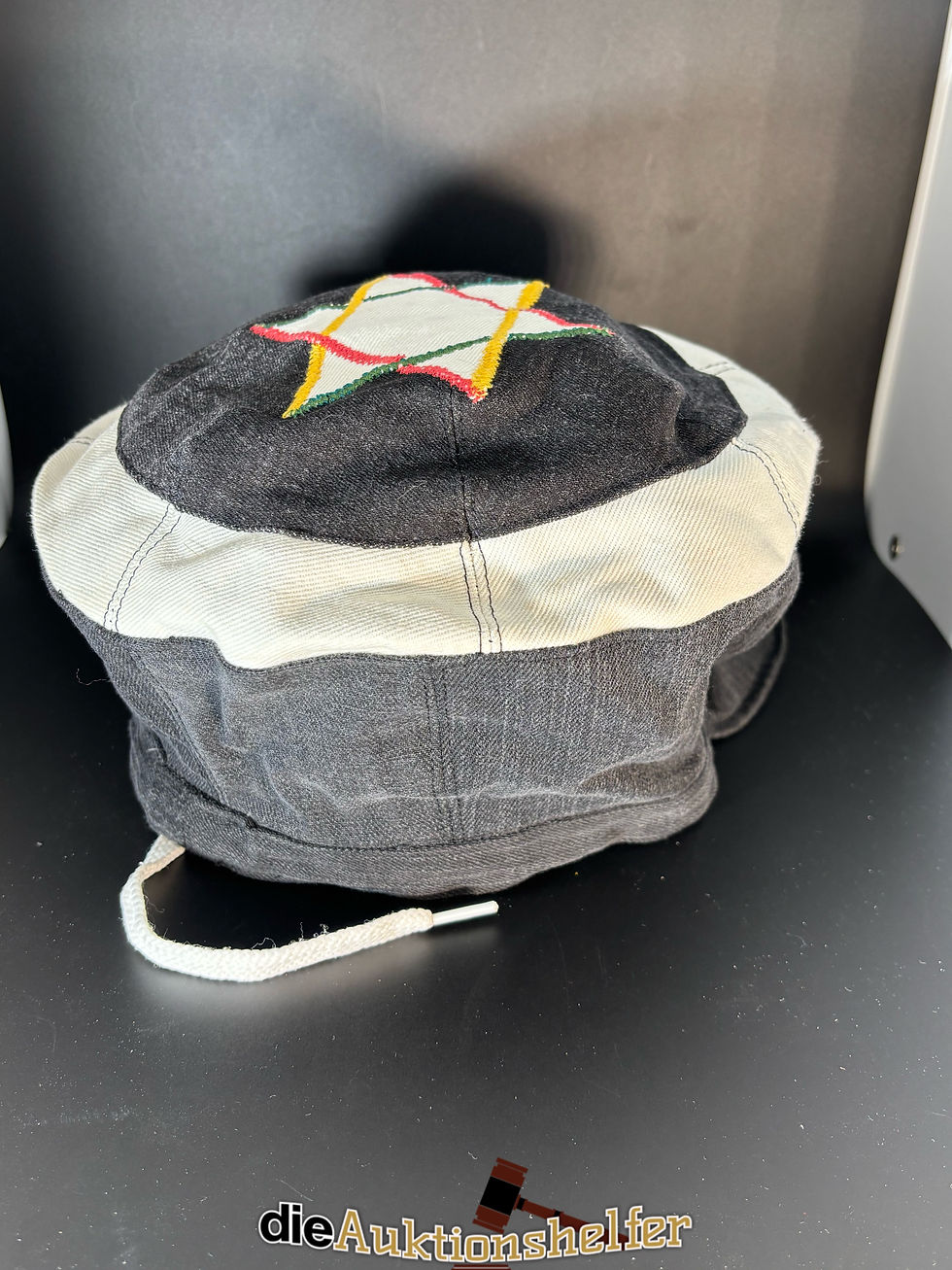 Miniaturbild: Dreadbag grau/weiß mit Stern
