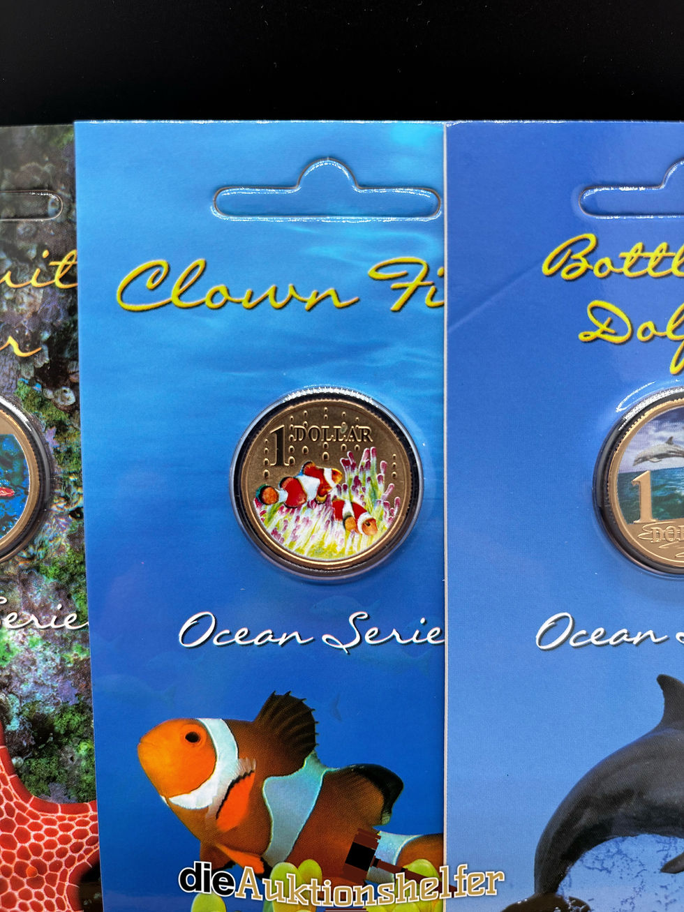 Miniaturbild: Royal Australian Mint, Ocean Series (3 Stück)