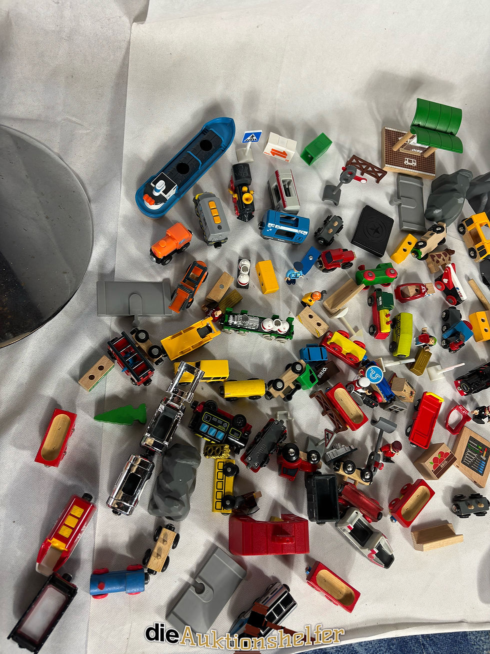 Miniaturbild: Große Sammlung Lego Duplo und Holzeisenbahn
