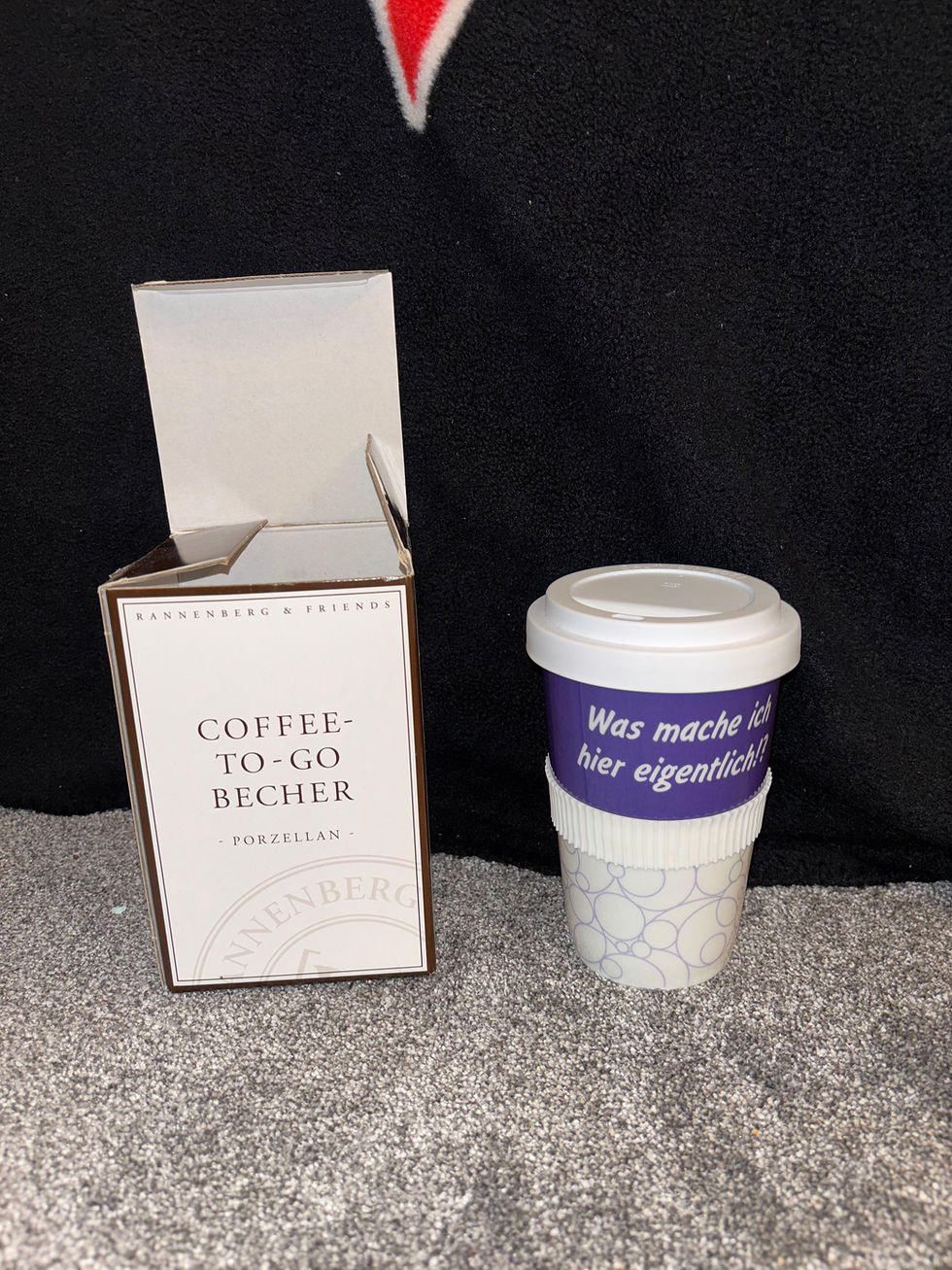 Miniaturbild: Coffee-to-go-Becker, neuwertig