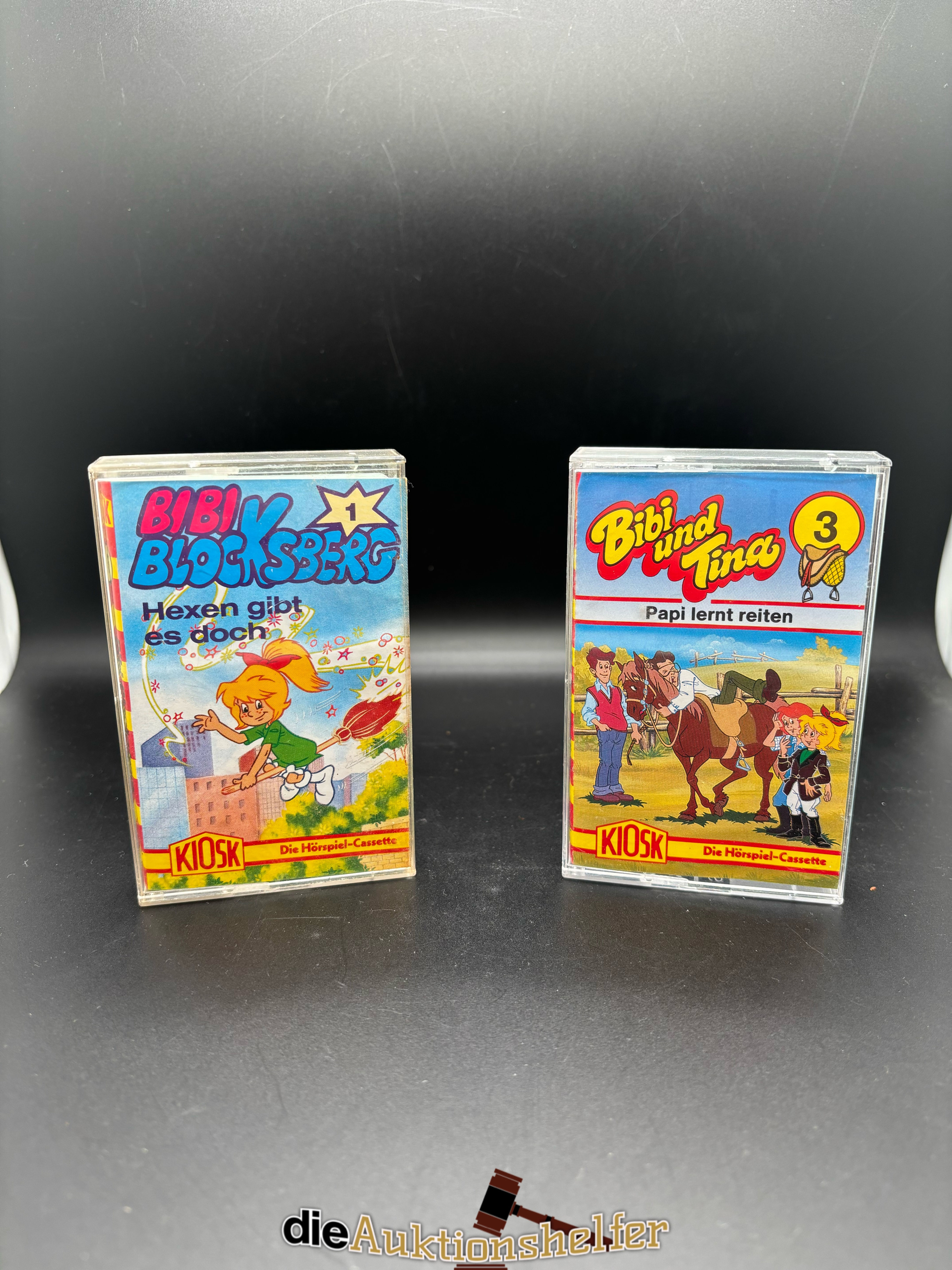 2 Kassetten: Bibi und Tina und Folge 1 Bibi Blocksberg