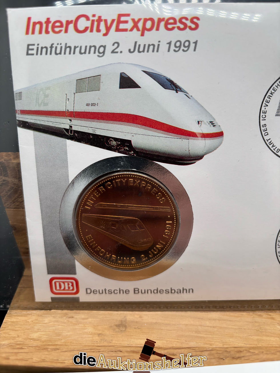 Miniaturbild: Numisbrief InterCityExpress 1991