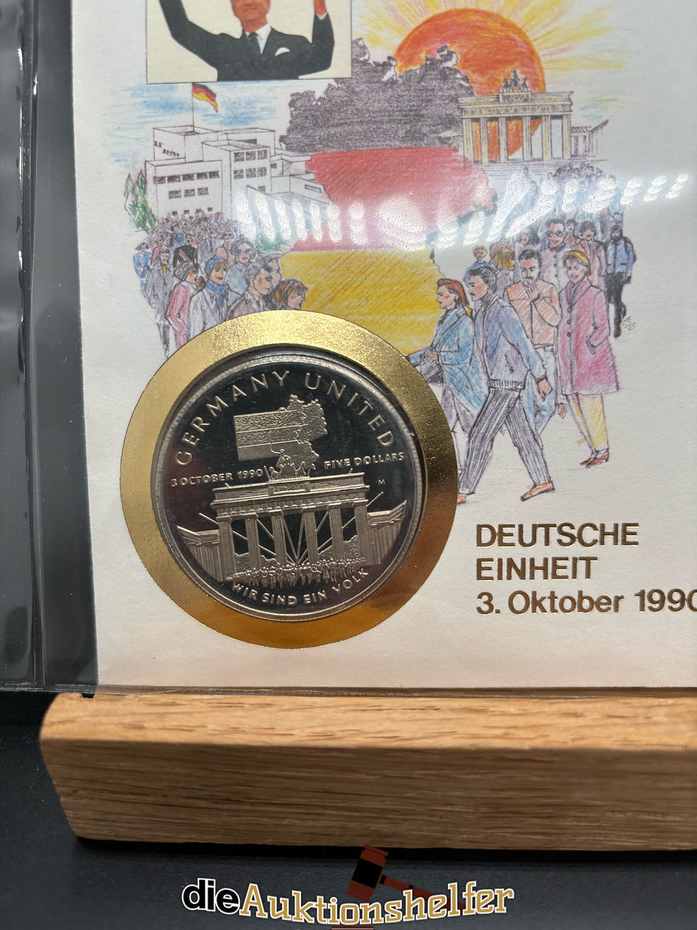 Miniaturbild: Numisbrief: Deutsche Vereinigung