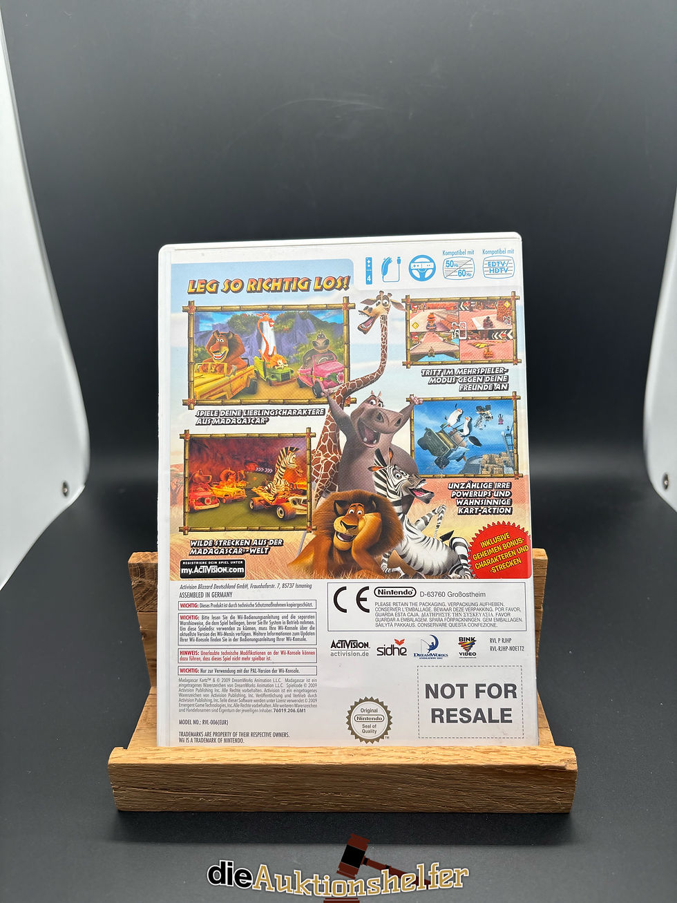 Miniaturbild: Nintendo Wii: Madagascar Kartz, gebraucht