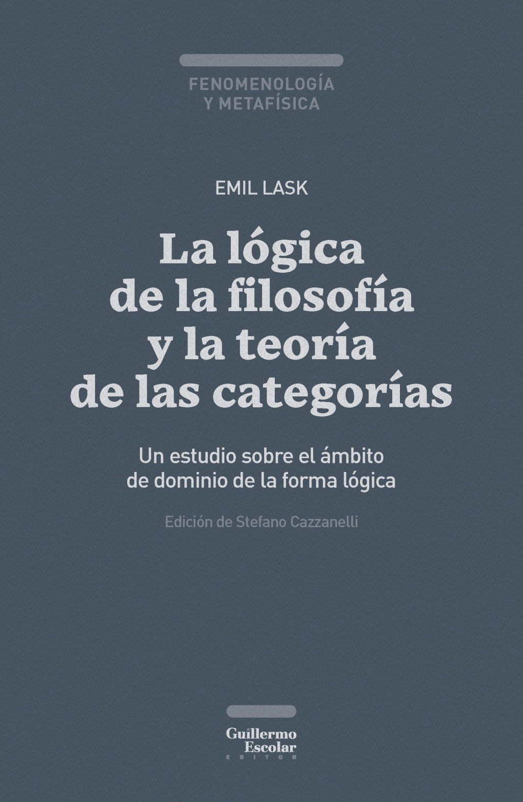 La lógica de la filosofía y la teoría de las categorías Un estudio sobre el ámbi